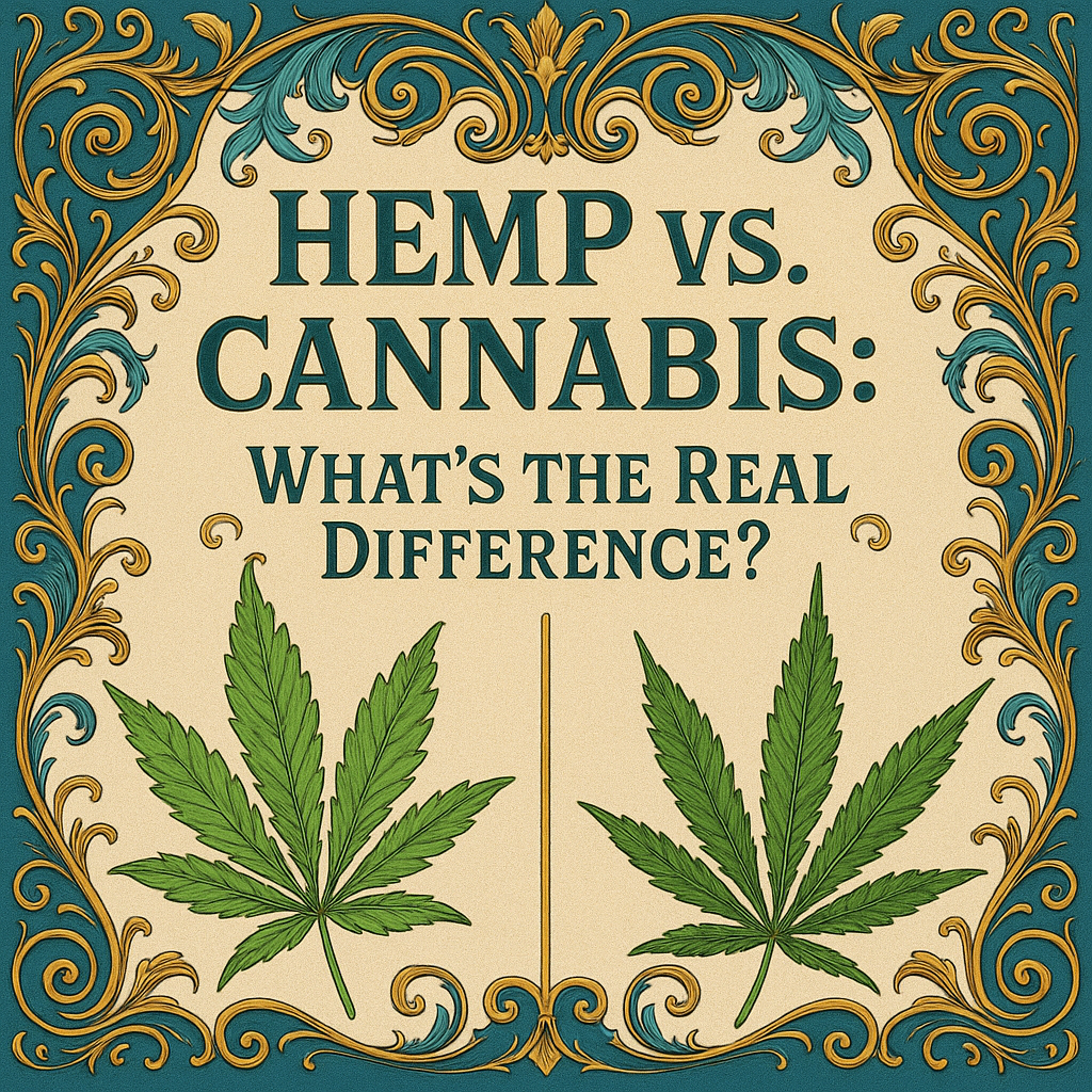 Hemp vs. Cannabis: What’s the Real Difference?