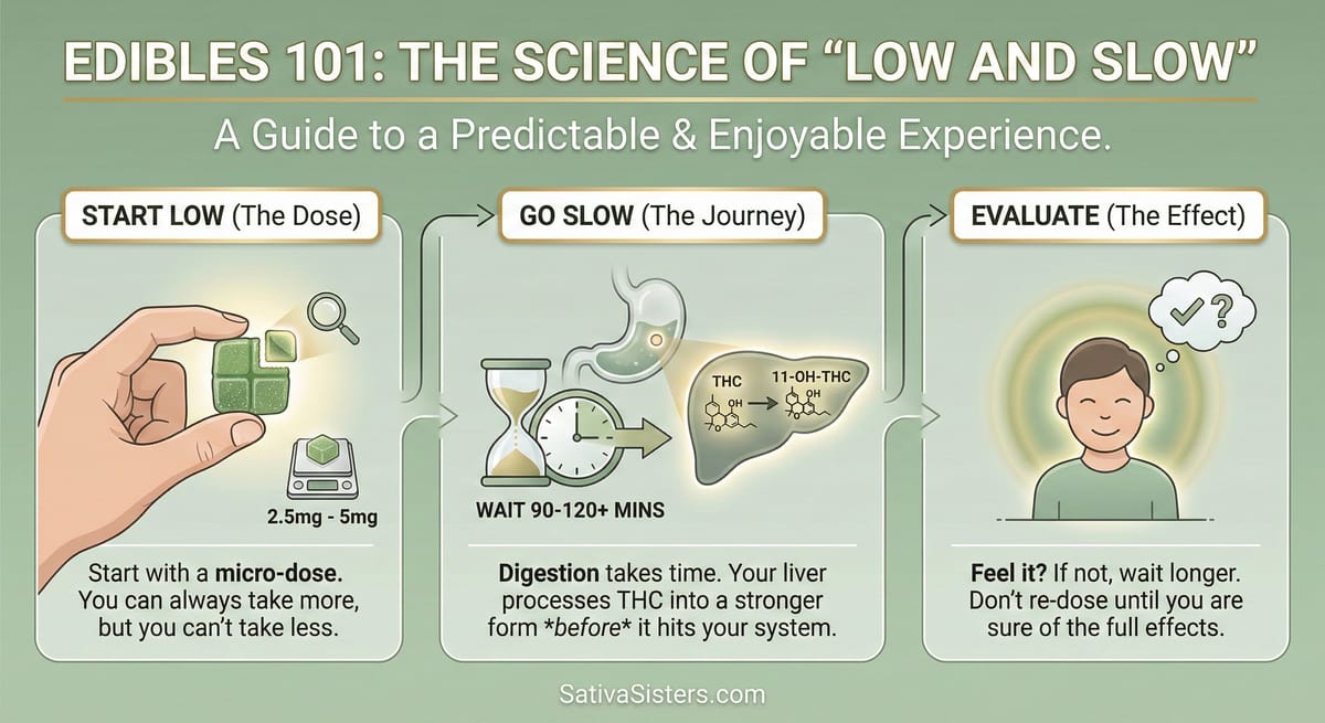Edibles 101: The Science of "Low and Slow"