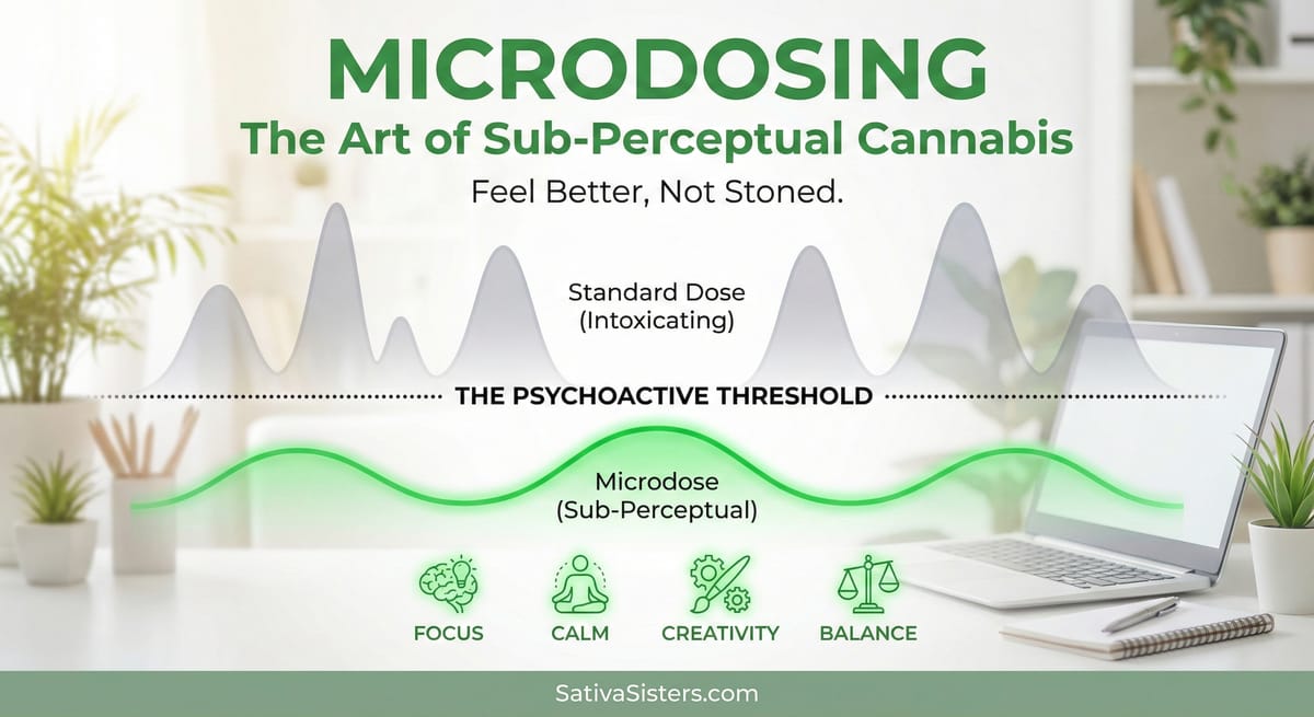 Microdosing: The Art of Sub-Perceptual Cannabis