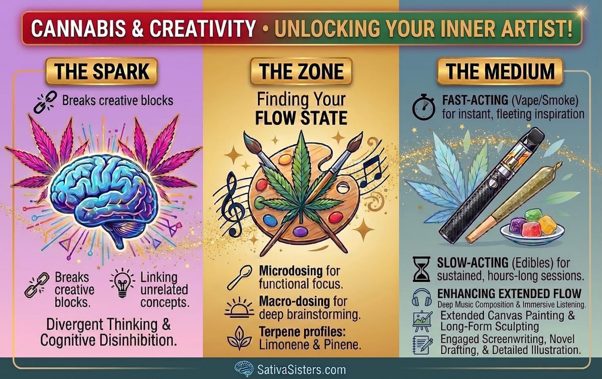 Cannabis & Creativity: Unlocking Your Inner Artist