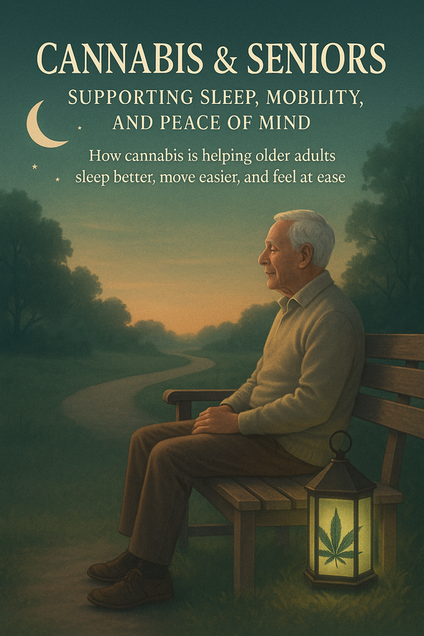 Cannabis & Seniors: Supporting Sleep, Mobility, and Peace of Mind