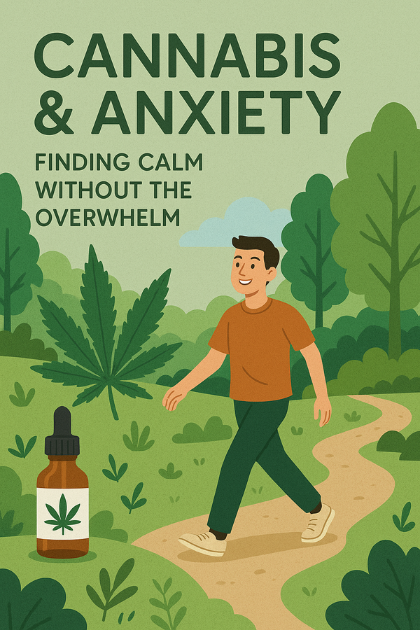 Cannabis & Anxiety: Finding Calm Without the Overwhelm
