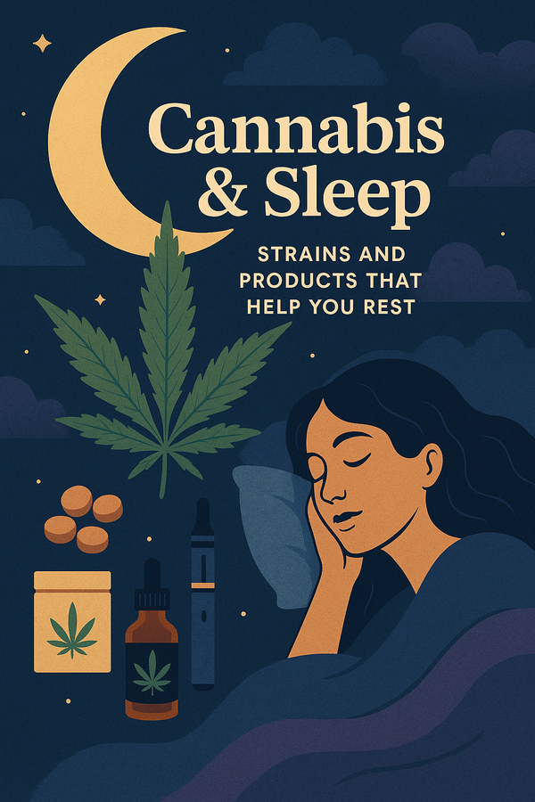 Cannabis & Sleep: Strains and Products That Help You Rest