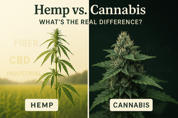Hemp vs. Cannabis: What’s the Real Difference?