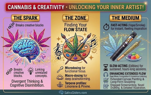 Cannabis & Creativity: Unlocking Your Inner Artist